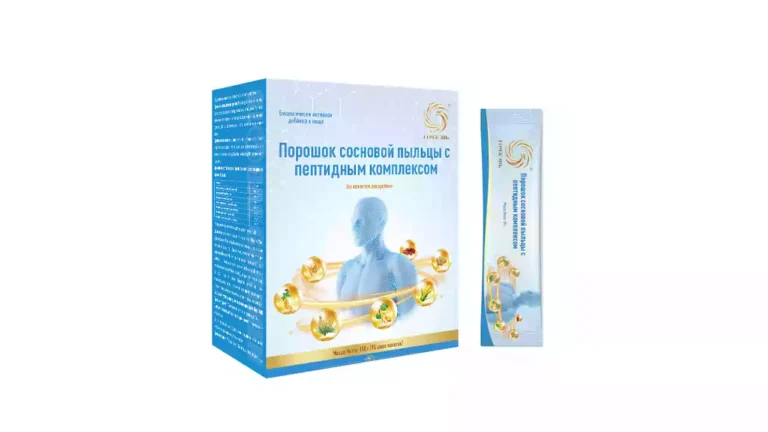 порошок сосновой пыльцы с пептидным комплексом, сосновая пыльца с пептидным комплексом, новая эра, повышение тонуса, антиоксидантная защита, здоровье кишечника, при субоптимальном состоянии, повышение иммунитета